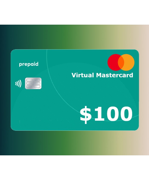 MyPaymentVault Virtual Mastercard USD 100 Key GLOBAL